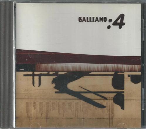 Galliano - 4, Cd's en Dvd's, Cd's | Pop, Nieuw in verpakking, Ophalen of Verzenden