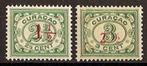 Curacao NVPH nr 101/2 ongebruikt Hulpuitgifte 1931-32, Postzegels en Munten, Verzenden, Postfris