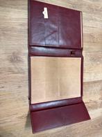 Luxe Lederen Presentatiemap/ schrijfmap f, Diversen, Schrijfwaren, Ophalen of Verzenden, Nieuw