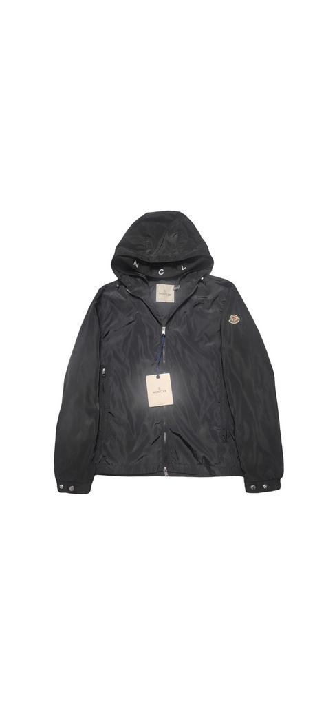 Moncler Traversier Jack met dubbele capuchon zwart, Kleding | Heren, Jassen | Zomer, Nieuw, Overige maten, Zwart, Ophalen of Verzenden