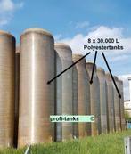 P176 opslagtanks 30000 L GFK tanks watertanks mest gier aalt, 150 liter of meer, Ophalen, Gebruikt, Kunststof