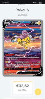 Raikou V GG41/GG70 - Perfecte Staat!, Hobby en Vrije tijd, Verzamelkaartspellen | Pokémon, Ophalen of Verzenden, Zo goed als nieuw