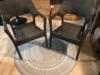 6 terrasstoelen, Tuin en Terras, Tuinsets en Loungesets, Ophalen, Zo goed als nieuw, 2 zitplaatsen