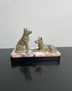 Antieke bronzen honden, Antiek en Kunst, Ophalen of Verzenden, Brons