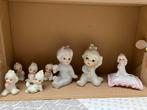 Beeldjes Napco baby groot klein porselein bloempjes jaren 80, Verzamelen, Beelden en Beeldjes, Ophalen of Verzenden, Gebruikt