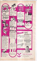 Retro reclame 1976 Tiger Products Geldrop kraanslang spiegel, Ophalen of Verzenden