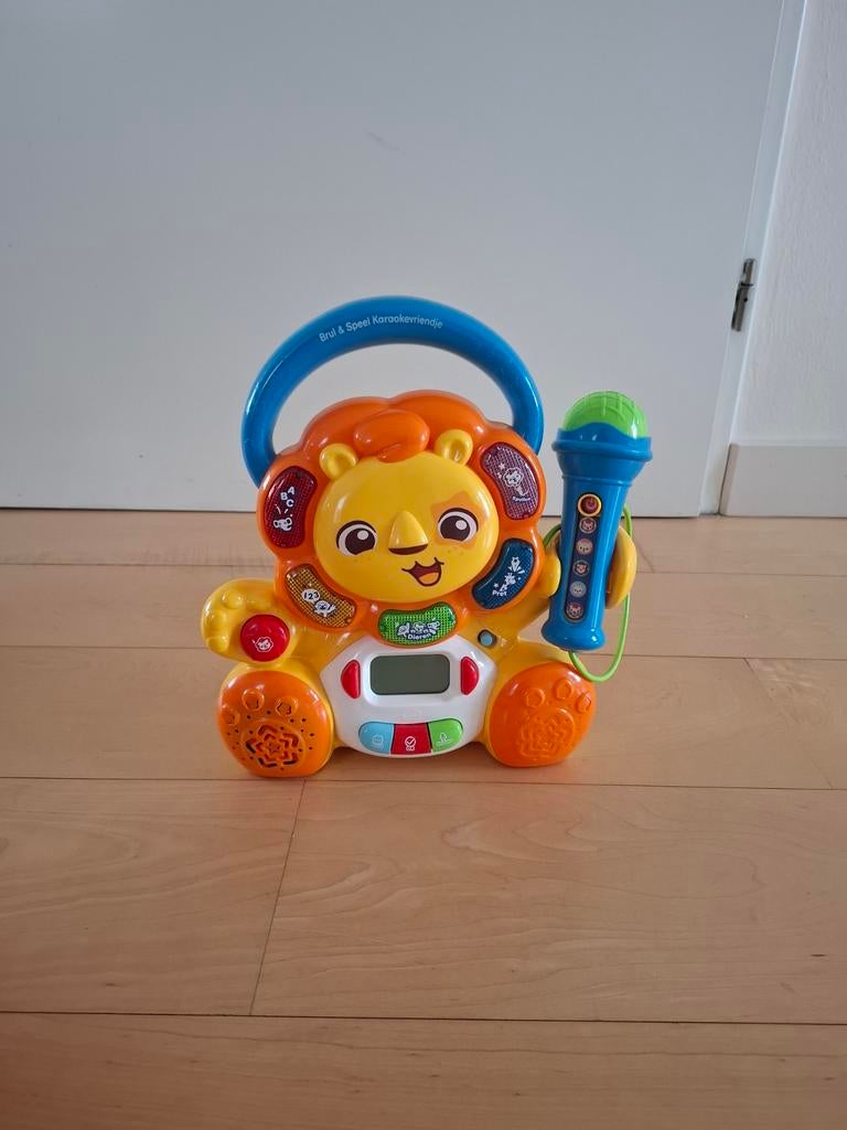 VTech Brul & Speel Karaokevriendje Leeuw, Ophalen of Verzenden, Zo goed als nieuw, Overige typen, Met licht