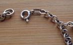 zilveren armband met 6 vintage bedels [306], Ophalen of Verzenden, Zo goed als nieuw, Met bedels of kralen, Zilver
