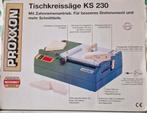 Proxxon KS 230 Tafelcirkelzaag - Perfect voor precisiewerk!, Doe-het-zelf en Verbouw, Gereedschap | Zaagmachines, Minder dan 30 mm