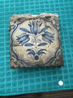 17e eeuwse  delfs blauwe tegel, Antiek en Kunst, Antiek | Keramiek en Aardewerk, Ophalen of Verzenden
