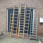 Houten ladder,  trap , huishoudtrap vanaf 15,- per stuk, Ophalen