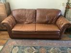 Bankstel leren bank chesterfield, Huis en Inrichting, Banken | Bankstellen, Ophalen, Gebruikt, Chesterfield, Driepersoons