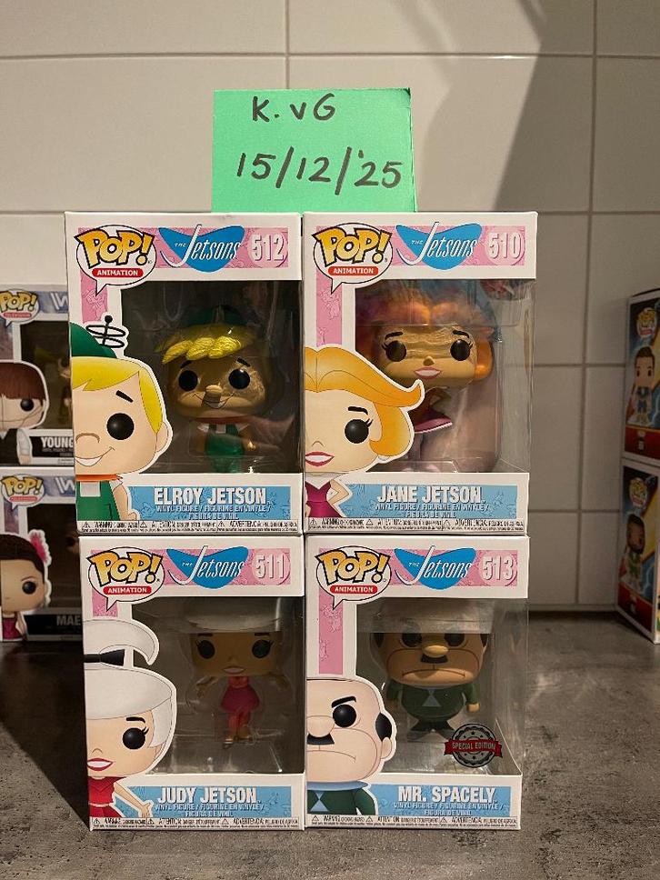 Funko Pop! Animation The Jetsons set, Verzamelen, Poppetjes en Figuurtjes, Zo goed als nieuw, Ophalen of Verzenden