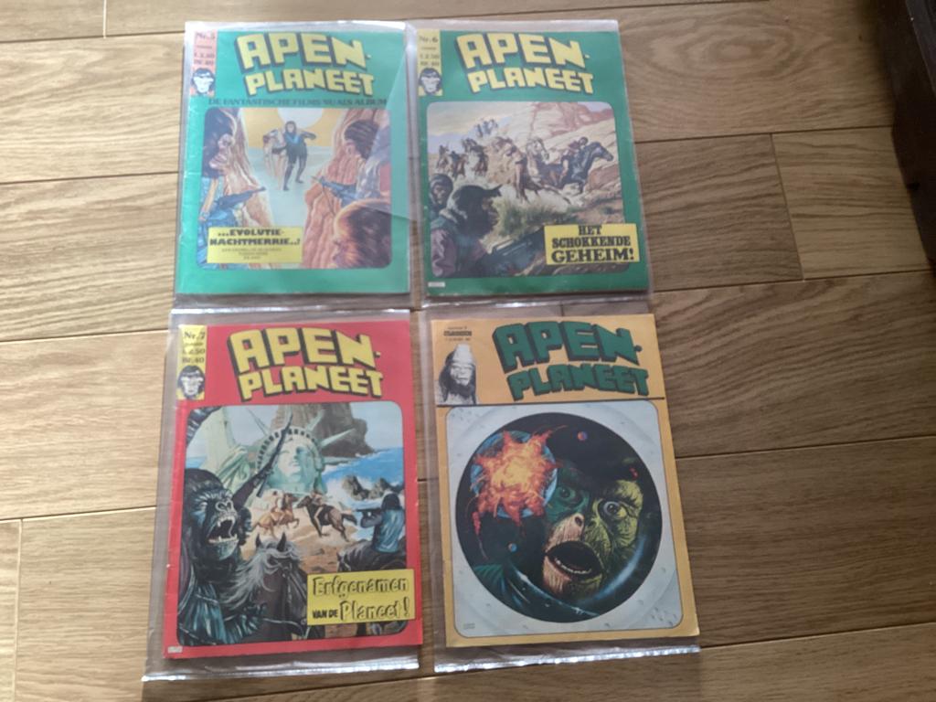 5x Apen-planeet classics, Boeken, Meerdere comics, Ophalen of Verzenden, Gelezen, Europa