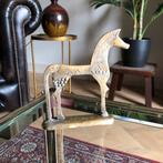 Messing paarden beeldje, Antiek en Kunst, Ophalen of Verzenden