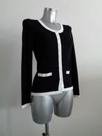 Vanity viscose vest, maat small, Kleding | Dames, Truien en Vesten, Verzenden, Zwart, Zo goed als nieuw, Vanity