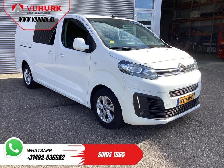 Citroën Jumpy 2.0 HDI 125 pk L3 Dubbel Cabine EXPORT 6 Pers, Auto's, Bestelauto's, Bedrijf, Te koop, ABS, Airbags, Airconditioning