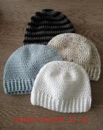 Gehaakte mutsen in verschillende maten en kleuren, Kleding | Dames, Mutsen, Sjaals en Handschoenen, Ophalen of Verzenden, Nieuw