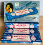 Wierook: Champa.   Per doosje € 2,00, Verzamelen, Religie, Ophalen of Verzenden, Nieuw, Hindoeïsme