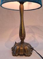 Vintage Messing Art Deco Tafellamp, Antiek en Kunst, Antiek | Lampen, Ophalen of Verzenden