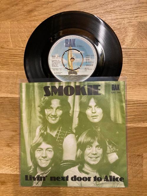 Smokie - Livin’ next door to Alice, Cd's en Dvd's, Vinyl Singles, Single, 7 inch, Ophalen of Verzenden