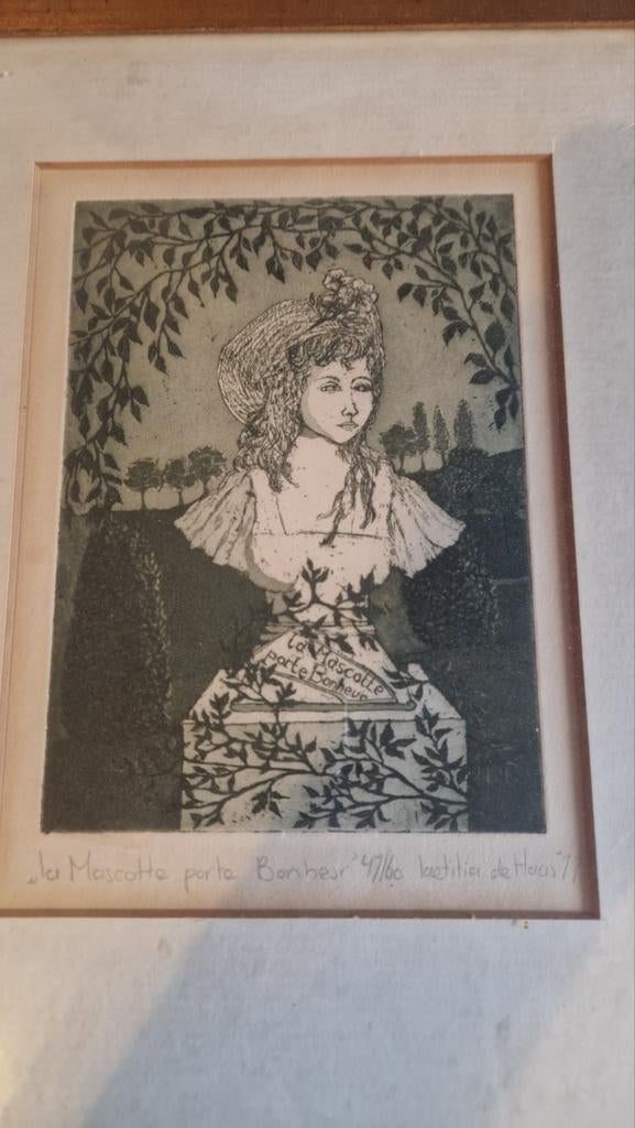 Ets 'La Mascotte porte Bonheur' - Letitia de Heas, Ophalen of Verzenden