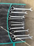 Complete ring/ratel/steeksleutel set., Auto diversen, Autogereedschap, Ophalen of Verzenden, Zo goed als nieuw