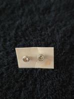 Te koop zilverkleurige oorbellen, knopjes., Sieraden, Tassen en Uiterlijk, Oorbellen, Overige materialen, Ophalen of Verzenden