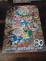 Jan van Haasteren Puzzel Happy Birthday Jan 80 1000 st., Ophalen of Verzenden, 500 t/m 1500 stukjes, Zo goed als nieuw, Legpuzzel