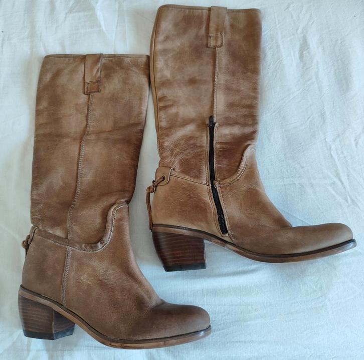 Lazamani Laarzen Maat 39, Kleding | Dames, Schoenen, Zo goed als nieuw, Hoge laarzen, Ophalen of Verzenden
