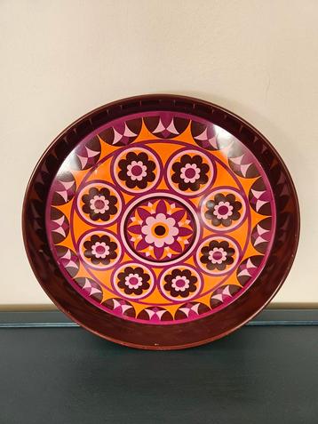 Elite trays dienblad – paars/oranje bloemenpatroon Engeland beschikbaar voor biedingen