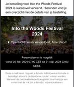 2 kaartjes Into the Woods vrijdag 20 september, Tickets en Kaartjes, Evenementen en Festivals