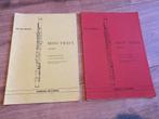 Mini Trio's Vol. 1 & 2 - Jan van Beekum, Muziek en Instrumenten, Bladmuziek, Klassiek, Dwarsfluit of Piccolo, Ophalen of Verzenden
