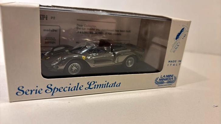 Ferrari 330 p2 la mini miniera 1.43, Hobby en Vrije tijd, Modelauto's | 1:43, Zo goed als nieuw, Auto, Overige merken, Ophalen of Verzenden