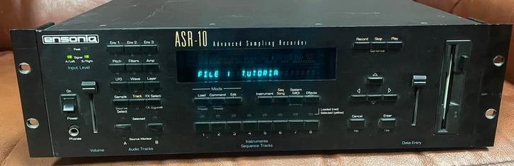 Ensoniq ASR-10 Sampler + Iomega Zipdrive, Muziek en Instrumenten, Samplers, Gebruikt, Ophalen of Verzenden