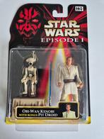 Star Wars EP1 Obi-Wan Kenobi Jedi Knight + Bonus Pit Droid, Ophalen of Verzenden, Nieuw, Actiefiguurtje