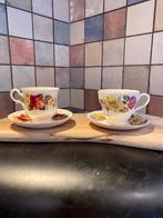 Royal Kent Staffordshire en Springfield kop en schotel,, Antiek en Kunst, Ophalen of Verzenden