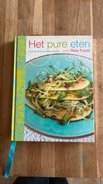Kookboek Het pure eten van raw food, Ophalen of Verzenden, Zo goed als nieuw, A. de Leeuw; H. Poolman