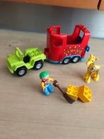 Duplo 10550 Legoville circustransport, Ophalen of Verzenden, Zo goed als nieuw, Duplo