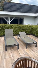 Lounge bedden, Tuin en Terras, Ophalen, Gebruikt, Aluminium, Verstelbaar