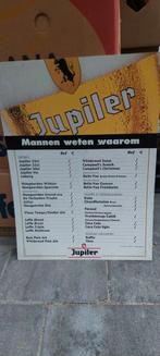Jupiler Bierkaart - Vintage Café Menu, Ophalen of Verzenden