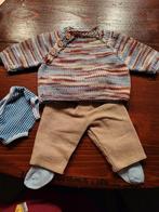 Katoenen setje kleding voor pop van plm 40-44 cm, Kinderen en Baby's, Speelgoed | Poppen, Ophalen of Verzenden, Nieuw, Babypop