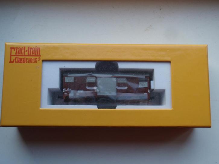 EXACT TRAIN SBB Gs, Hobby en Vrije tijd, Modeltreinen | H0, Nieuw, Wagon, Gelijkstroom, Overige merken, Ophalen of Verzenden