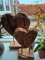 Houten Hart Decoratie - Robuust & Uniek, Huis en Inrichting, Woonaccessoires | Overige, Ophalen, Zo goed als nieuw