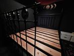 Antiek hemel bed, Ophalen, Tweepersoons, Zo goed als nieuw, 160 cm