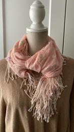 Sjaal Zalm-roze 175x80 cm Ibiza-stijl, Ophalen of Verzenden, Nieuw, Maat 46/48 (XL) of groter, Sjaal