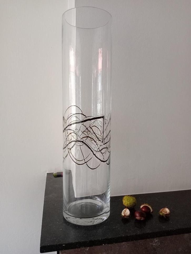 Grote decoratieve vaas, Huis en Inrichting, Woonaccessoires | Overige, Gebruikt, Ophalen