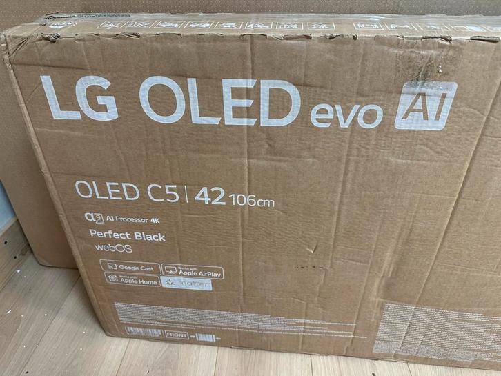 LG OLED evo C5 42 inch, Audio, Tv en Foto, Televisies, Zo goed als nieuw, 100 cm of meer, LG, 120 Hz, Ophalen of Verzenden