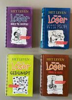 Jeff Kinney - het leven van een loser - deel 2, 5, 7, 8, Ophalen of Verzenden, Zo goed als nieuw, Jeff Kinney