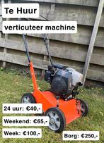 Te Huur Verticuteermachine, Tuin en Terras, Ophalen